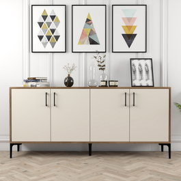 Hanah Home Kiev - Nogal y crema